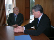 Visita Santiago Carrillo